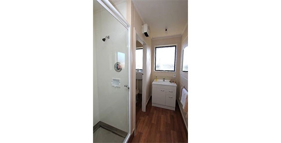 standard studio unit bathroom